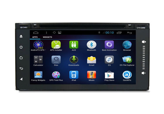 Android 6.0 Car Dvd Player with gps navigation Toyota Headunit Multimedia System supplier