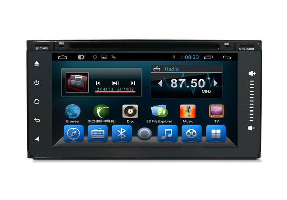 Android 6.0 Car Dvd Player with gps navigation Toyota Headunit Multimedia System supplier