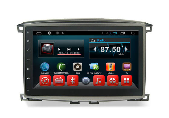 Android Car Radio Toyota GPS Navigation Land Cruiser 100 1998-2007 Lexus LX470 supplier