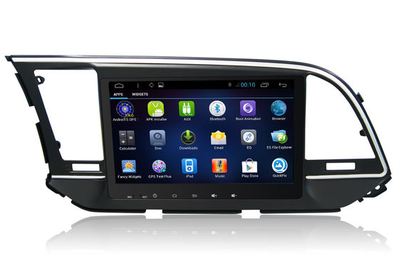 Quad Core Android HYUNDAI DVD Player , Car Multimeida Gps Navigation For Elantra 2016 2017 supplier