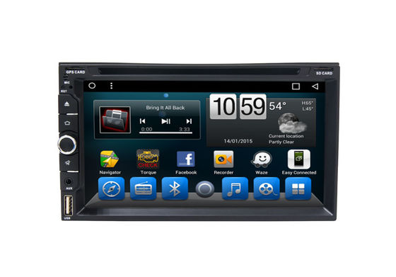 Universal Central Multimidia Navigation GPS System Automobile DVD Players with Big USB supplier