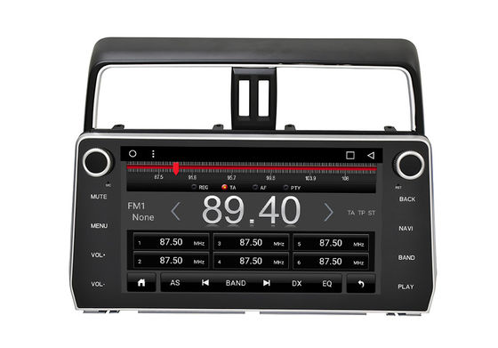 Auto Double Din Toyota Car Stereo Navigation System Prado 2018 Built in Mirror Link supplier