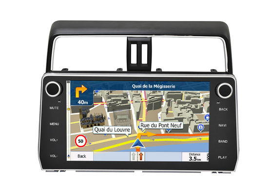 Auto Double Din Toyota Car Stereo Navigation System Prado 2018 Built in Mirror Link supplier