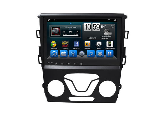 Mirror Link Double Din Stereo With Navigation , Touch Screen Navigation Mondeo 2013- supplier