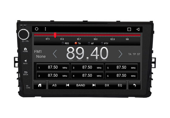 OEM In Dash VolksWagen Dvd Gps Navigation System Glonass Android 9 Inch supplier