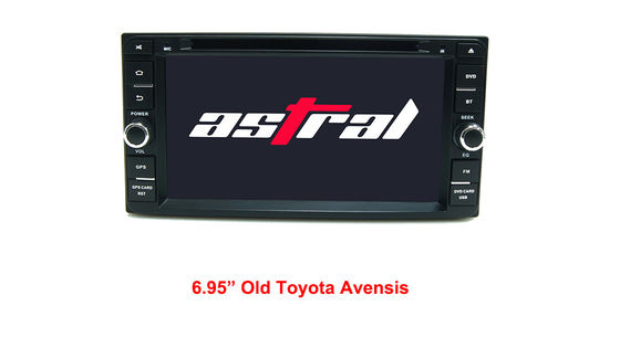 Toyota Avensis Android GPS Navigation Device 6.95 Inch Support Full Phonebook supplier