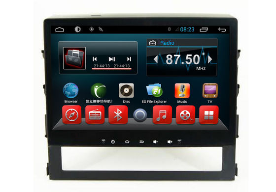 Double Din  Car Navigation System , TOYOTA Navigation DVD With BT ISDBT DVBT ATSC TV supplier