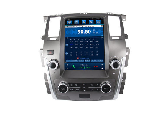 Nissan Patrol GPS Navigation System With 12.1 Inch Tesla Display Screen / Bluetooth supplier