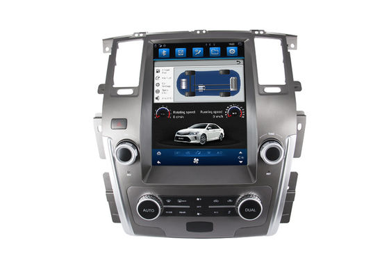 Nissan Patrol GPS Navigation System With 12.1 Inch Tesla Display Screen / Bluetooth supplier