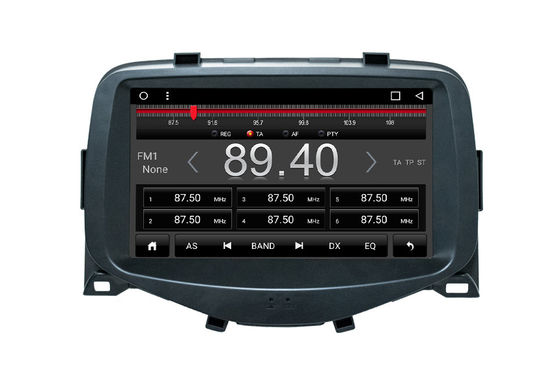 Multimedia Car Navigation System , Android 8.1 Radio Head Unit For Toyota Aygo supplier