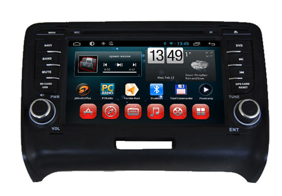 Audi TT Car GPS Navigation System Android Car DVD Player 3G WIFI SWC supplier