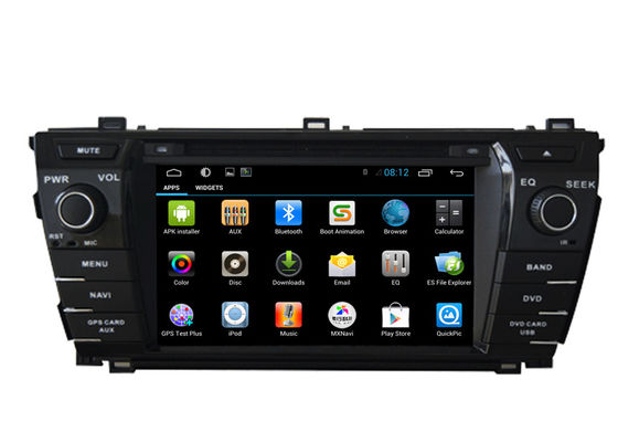 2014 Toyota Corolla GPS Navigation Android DVD Player 7inch Touch Panel supplier