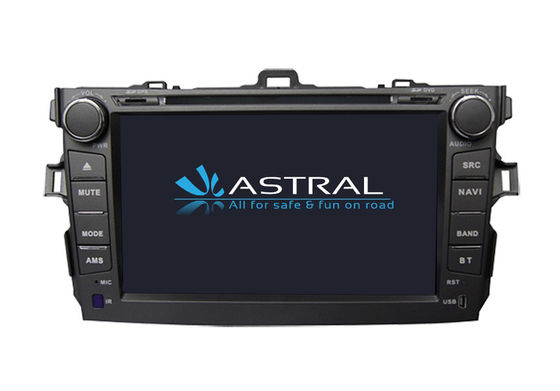 Toyota GPS Navigation Corolla Android Car DVD Player SWC TV Bluetooth Radio USB SD supplier