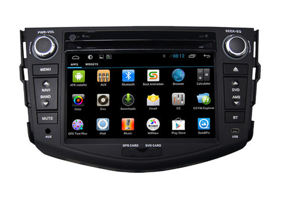 Toyota RAV4 GPS Navigation Android Car DVD Player Steering Wheel Control BT TV Radio supplier