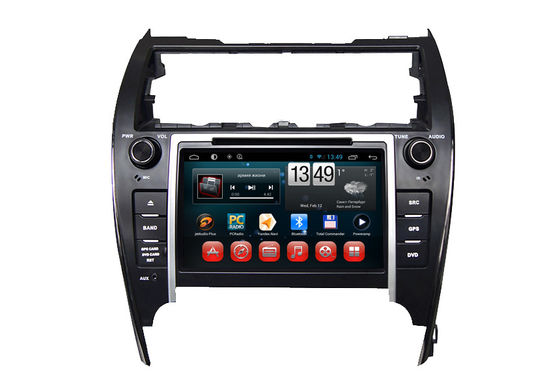 Multimedia 2012 Camry Toyota GPS Navigation Android DVD Player Dual Zone with BT / TV / iPod supplier