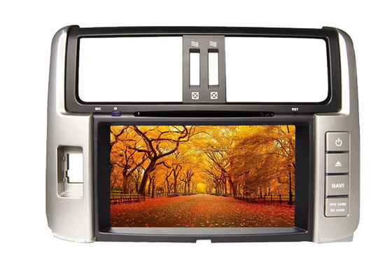 Dual Zone TOYOTA 2012 Prado Navigation DVD Player iPod Bluetooth Phonebook Radio supplier