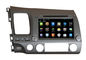 Civic Left Side Honda Navigation System Android OS DVD Player Dual Zone BT TV iPod 3G WIFI supplier