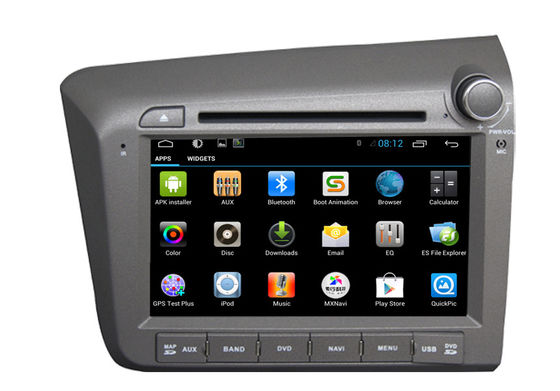 Honda 2012 Civic Right Side Navigation System Android DVD Player Steering Wheel Control supplier