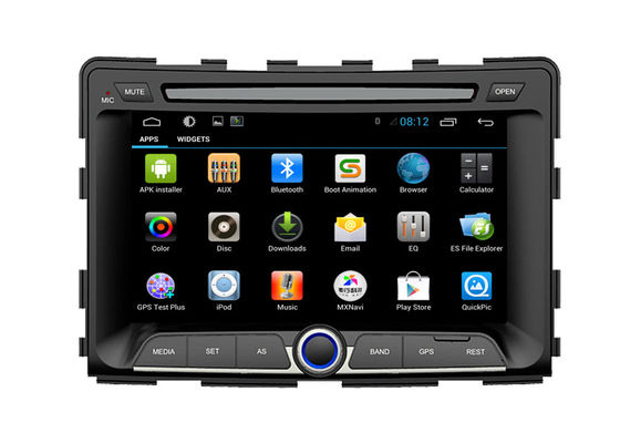 Ssangyong Rodius Android Car GPS Navigation System DVD Player 1080P RDS Touch Panel supplier