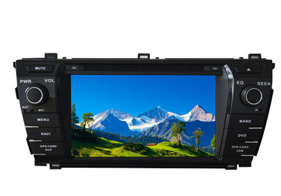 Double Din 2014 Corolla TOYOTA Navigation 3G DVD Player RDS iPone TV supplier