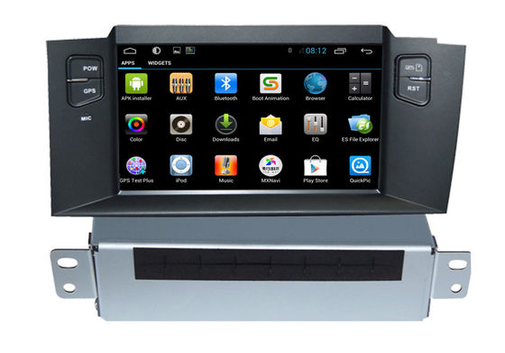 Car Infor Citroen DVD Player C4L Android GPS Navigation with Rear view Camera supplier