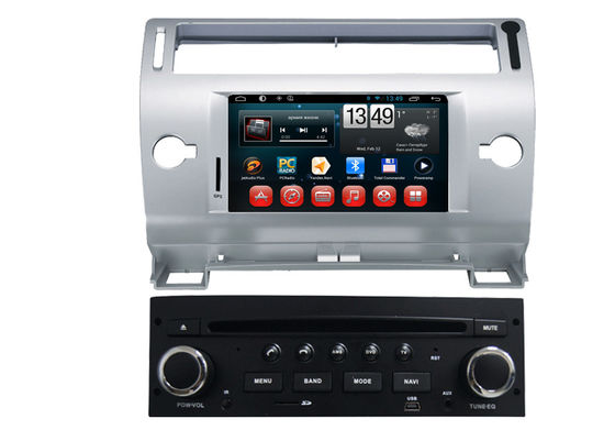 Auto 8GB Car Raido Citroen DVD Player / Navigation System in Italian , 1024 x 600 pixels Screen supplier