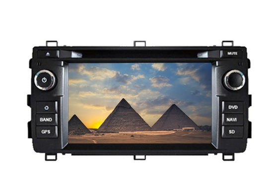 In Car Vedio Auris TOYOTA GPS Navigation iPod 3G MP3 MP4 Radio SWC DVD Player  supplier