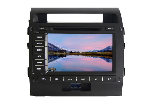 Double Din Car DVD Player Land Cruiser TOYOTA GPS Navigation iPod 3G MP3 MP4 Radio TV  supplier