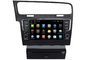 Portuguese Hebrew Volkswagen GPS Navigation System Dual Zone Car Video GPS for Golf7 supplier