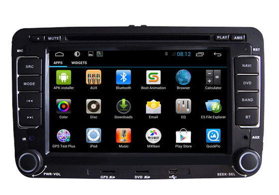 1080P 3G WIFI Eos Rapid Polo Android Navigation System Car GPS DVD Player supplier