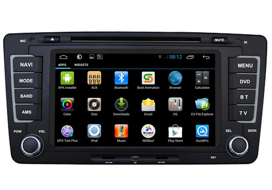 1080P HD Volkswagen Skoda Octavia Navigation System Android Car Navigator with DVD VCD CD supplier