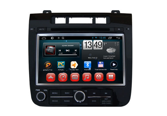 VW Touareg Volkswagen GPS Navigation System Android OS DVD Player SWC BT Radio TV supplier