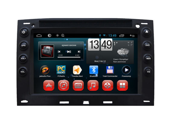  Megane Car GPS Navigation System Android OS DVD Player AM FM Tuner USB supplier