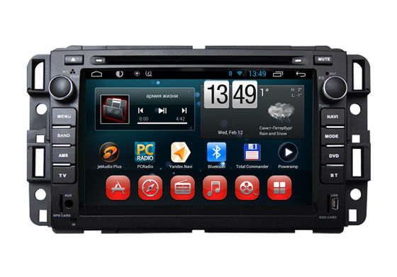 Buick Enclave Car GPS Navigation System Android DVD AM FM Tuner Reverse Camera supplier