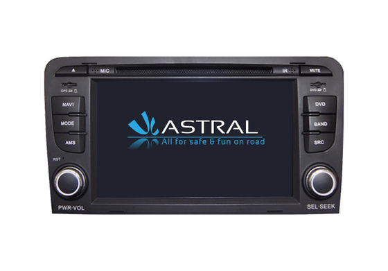 Wince Central Multimedia GPS AUDI A3 Bluetooth Hand Free RDS Hebrew Radio DVD Player supplier