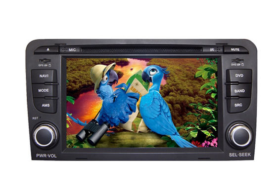 Wince Central Multimedia GPS AUDI A3 Bluetooth Hand Free RDS Hebrew Radio DVD Player supplier