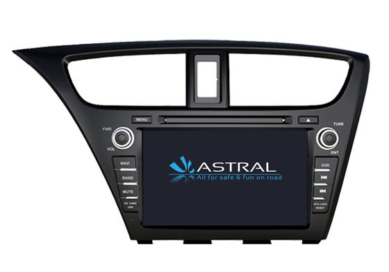 iPod 2014 Civic Hatch Back HONDA Navigation System In Dash Car DVD Player GPS Tracker supplier