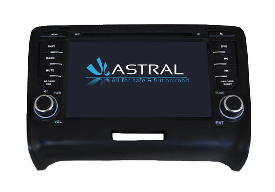 Dual Zone Central Multimidia GPS AUDI TT Navigation iPod DVD Player with Radio USB SD supplier