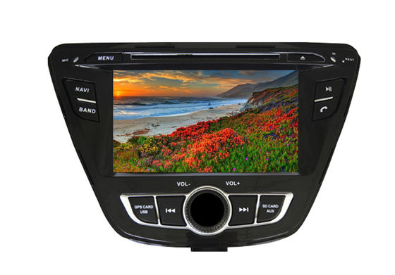 Wince 6.0 Digital Car Multimedia HYUNDAI DVD Player with TV BT SWC for Elantra 2014 supplier