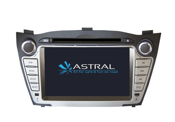 Touch Screen HYUNDAI DVD Player IX35 Tucson Navigation GPS Radio TV BT Steering Wheel Control supplier