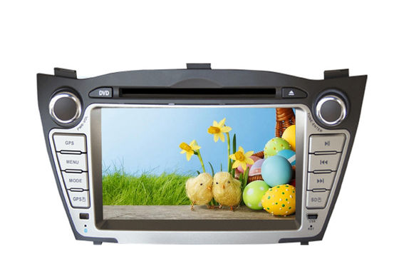 Touch Screen HYUNDAI DVD Player IX35 Tucson Navigation GPS Radio TV BT Steering Wheel Control supplier