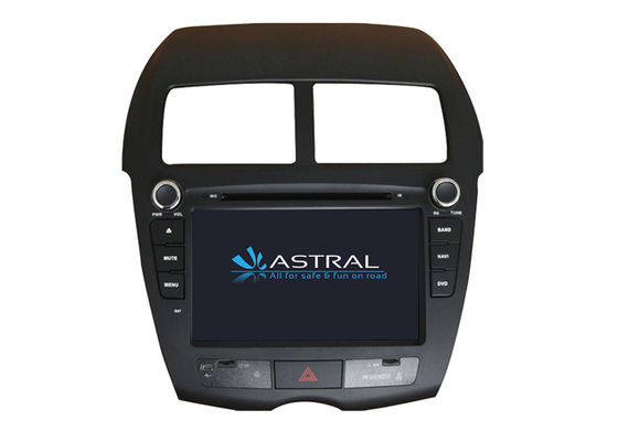 In dash receiver Car DVD MITSUBISHI ASX Montero Car Stereo with Steering Wheel Control supplier