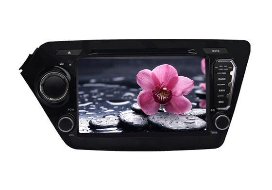 Double Din Car GPS Manufacturer K2 Rio 2011 2012 KIA DVD Player Navigation TV 3G SWC BT supplier