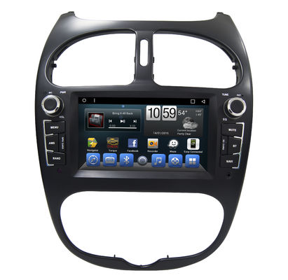 Bluetooth PEUGEOT Navigation System 6.2 Inch Touch Screen Android Autoradio GPS Unit supplier