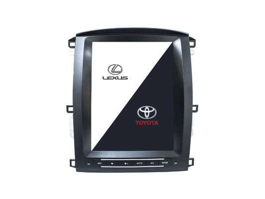 Vertical Screen Android Car Navigation Lexus LX470 2005-2007 Toyota LC100 Radio supplier