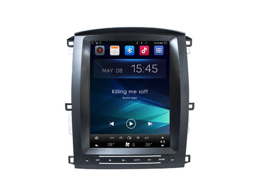 Vertical Screen Android Car Navigation Lexus LX470 2005-2007 Toyota LC100 Radio supplier