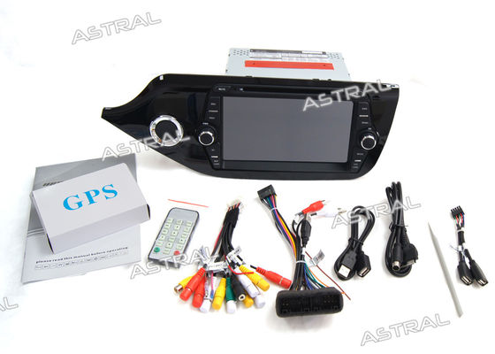 Wifi 3G BT KIA DVD Player with Android O.S 4.2 / Auto GPS Multimedia Player supplier