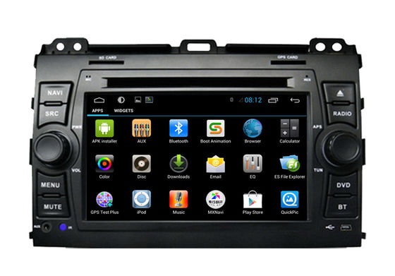 Toyota GPS Navigation Prado 120 Wifi 3G Bluetooth TV SWC Capacitive Touch Screen supplier