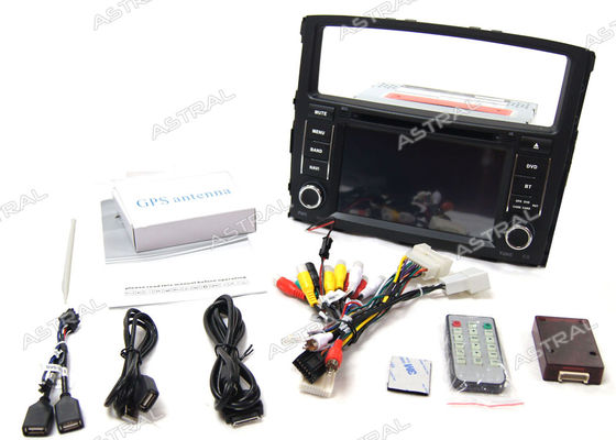 Wince CE6.0 MITSUBISHI Pajero Montero GPS DVD Player Radio RDS 6 CD Virtual BT TV supplier