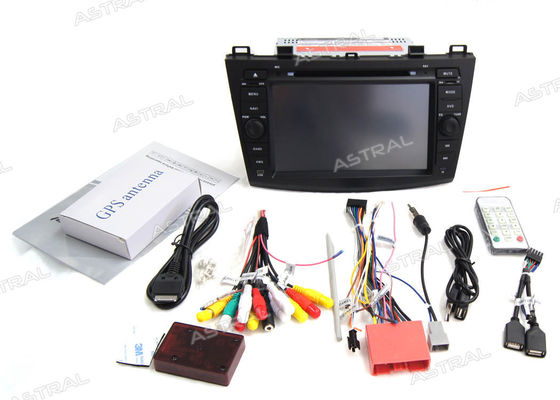 Mazda 3 Android Car Multimedia Navigation System DVD Player Backup Camera Input SWC supplier